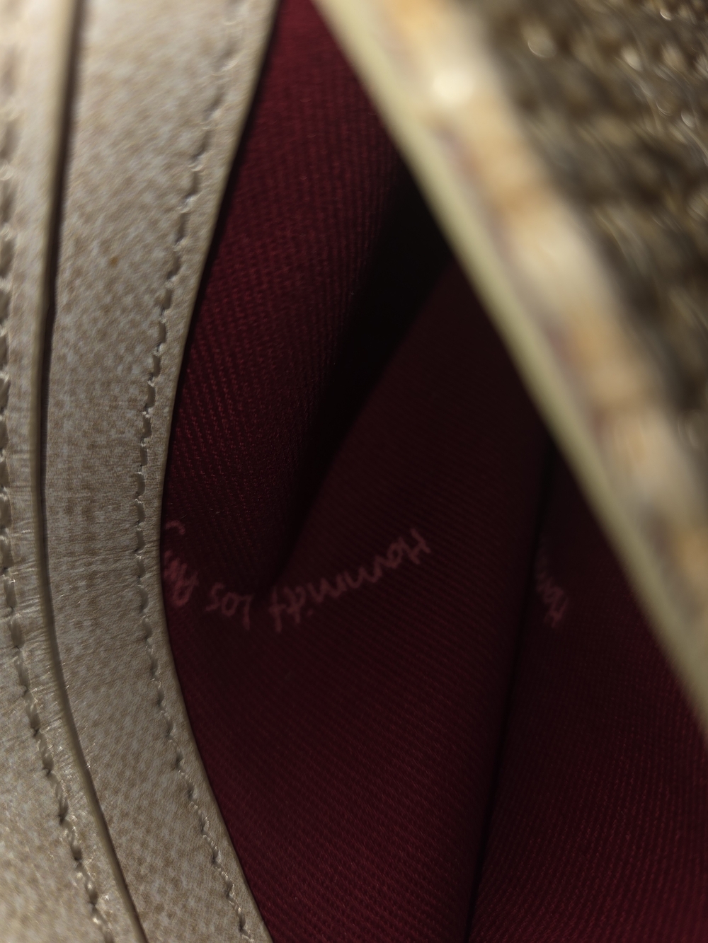 Hammitt Los Angeles Medium Tony Crossbody Bag – Woven Raffia & Tan Leather - Picture 9 of 9